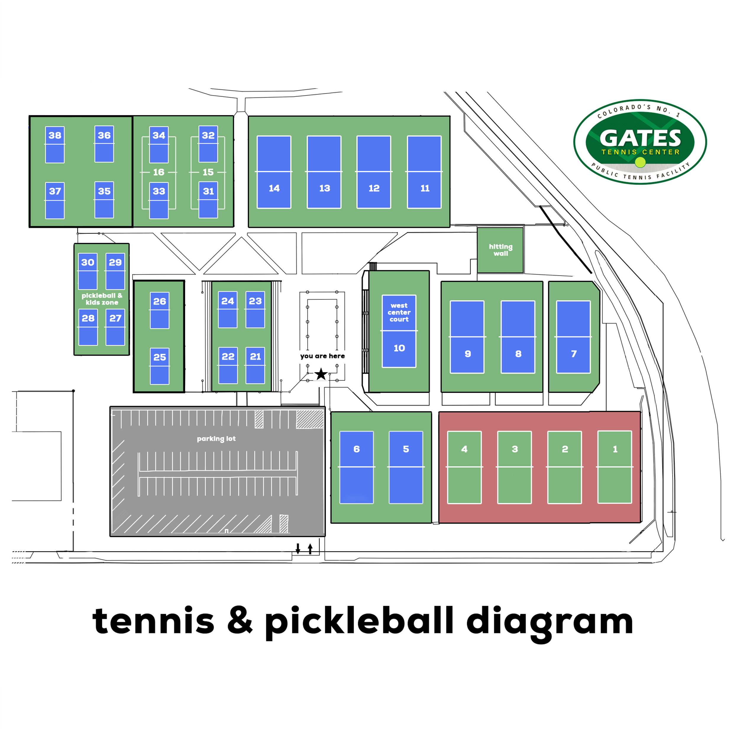 CO - Denver Pickleball at Gates Tennis Center, Summer 2025 - Sundays